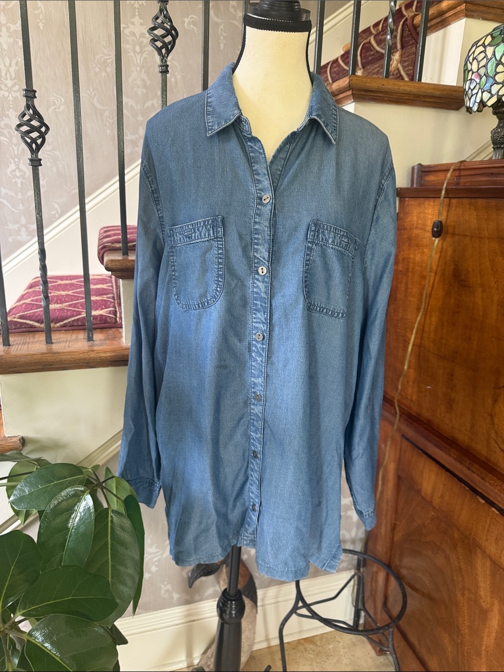J. JILL button down, top extra large, very good condition. XL - Picture 2 of 10